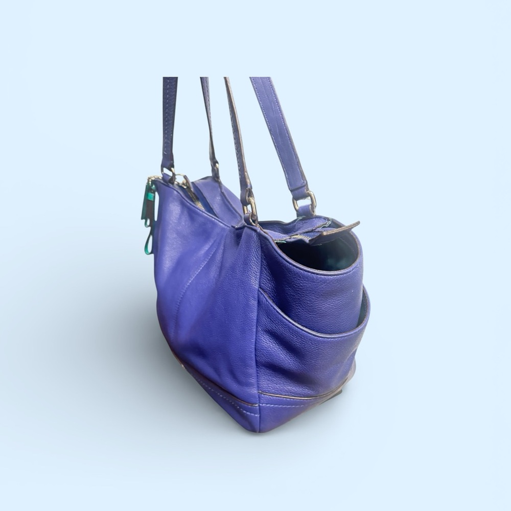 Coach Vibrant Purple Shoulder Bag - Picture 5 of 13
